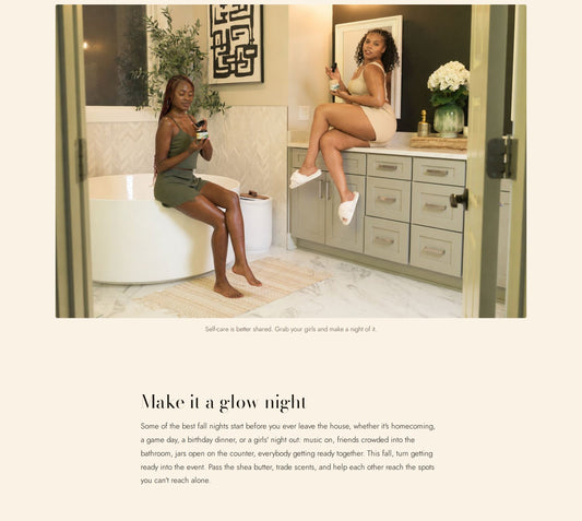 Wrapped in Shea: Your Fall Glow Guide